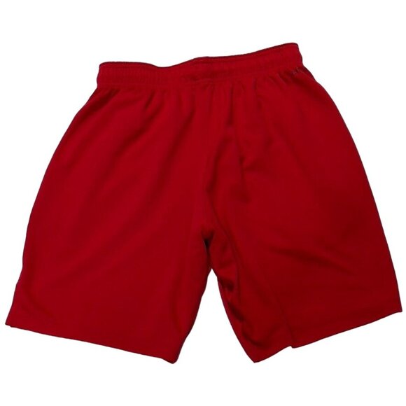 ADIDAS Aero Ready Boy's Red Athletic Shorts Polyester Stretch Size M - Picture 4 of 6
